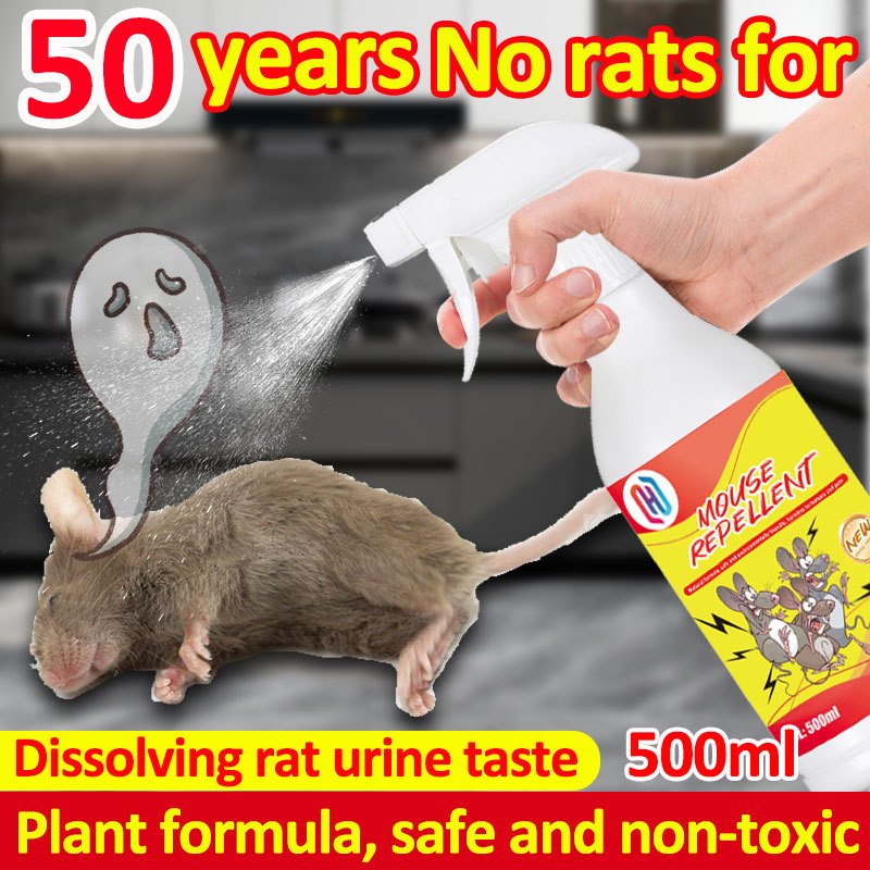 Rats run away when they smell it rat repellent spray 500ml rat spray ...