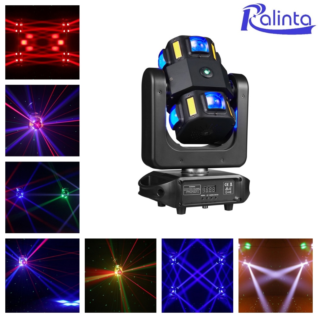 RALINTA double ball disco laser moving head lights,fast speed rotation ...