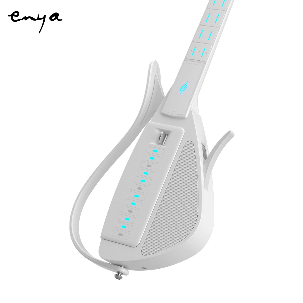 Enya CYBER-G Stringless Smart Guitar,Portable Travel Guitar with App ...