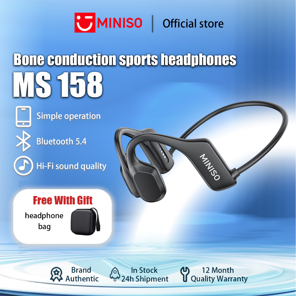 MINISO Ms158 Open style Bone Conduction Sports Headphones MP3 Playback ...