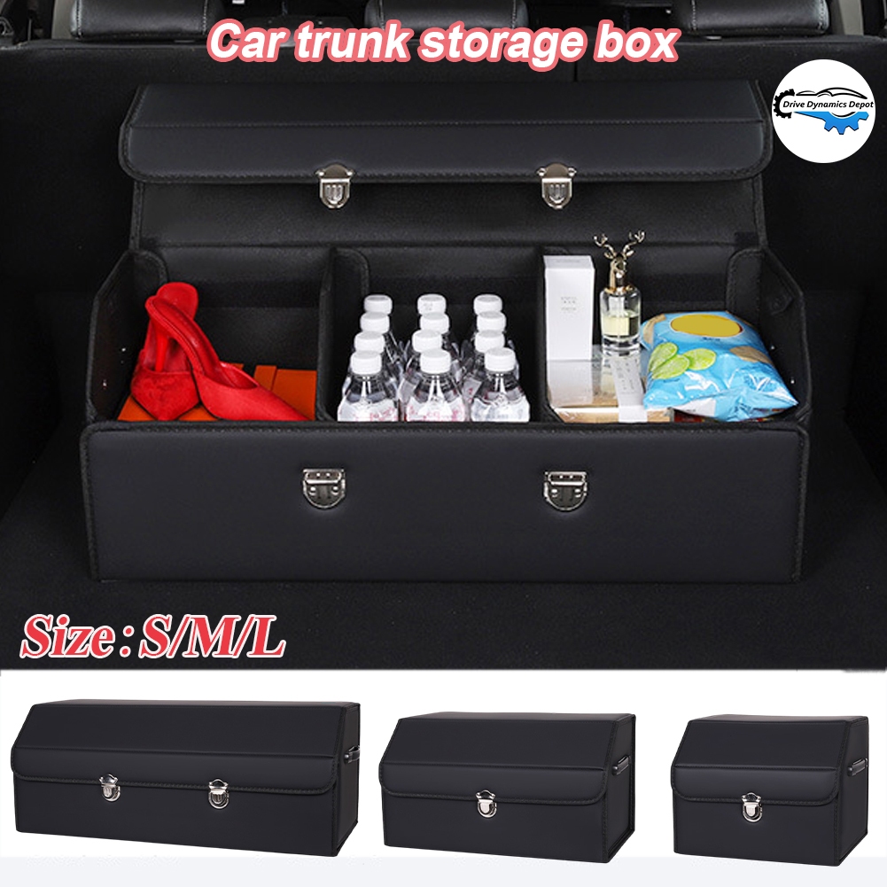 Car Trunk Storage Box Foldable Car Trunk Boot Storage Box Car Organizer ...