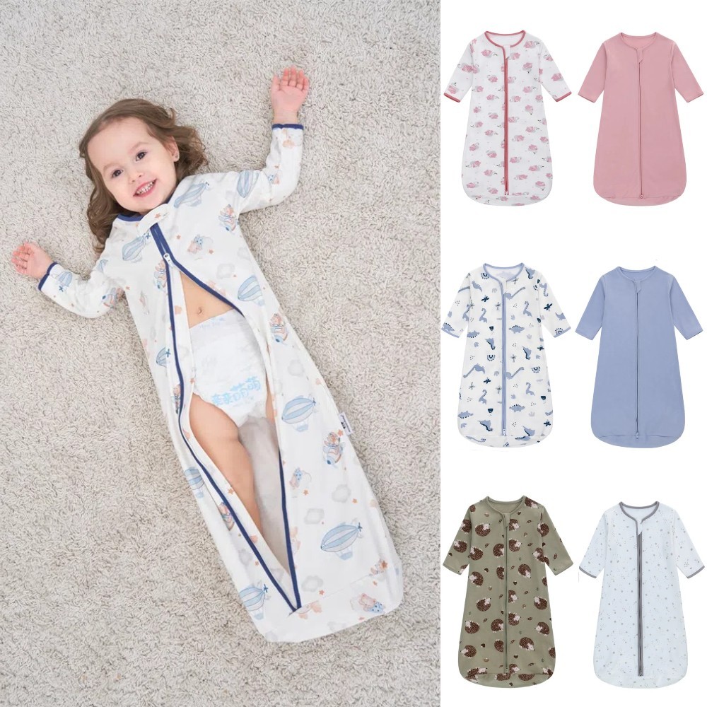 Miracle baby 2pcs Baby Sleeping Bag With Zip Newborn Swaddle Sleepsack ...
