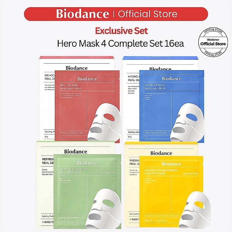 Biodance Mask Bio CollagenReal Deep Mask+ HydroCera-nolReal Deep Mask ...