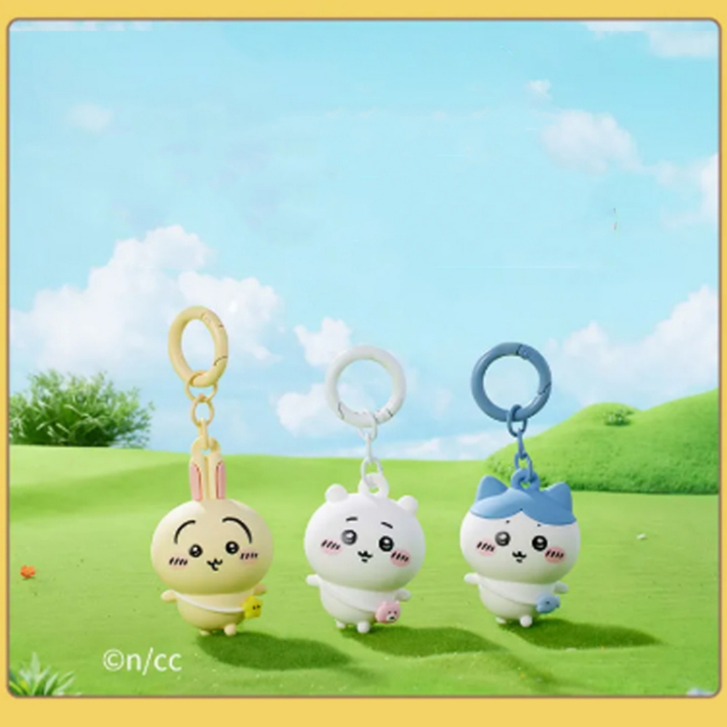 Portachiavi Peluche Chiikawa Hachiware Roffatide: Ciondolo Morbido Per Borsa | 13cm