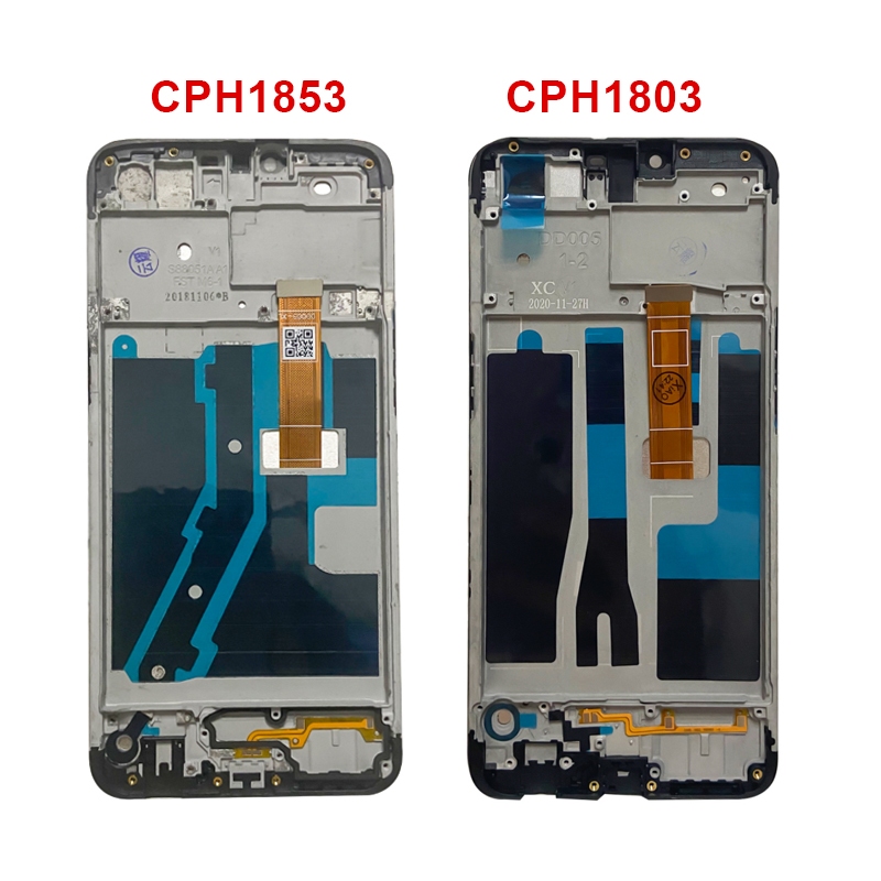 Écran LCD + Tactile De Remplacement Pour Oppo A3s / Oppo A5 (AX5) - Noir - Neuf D'origine