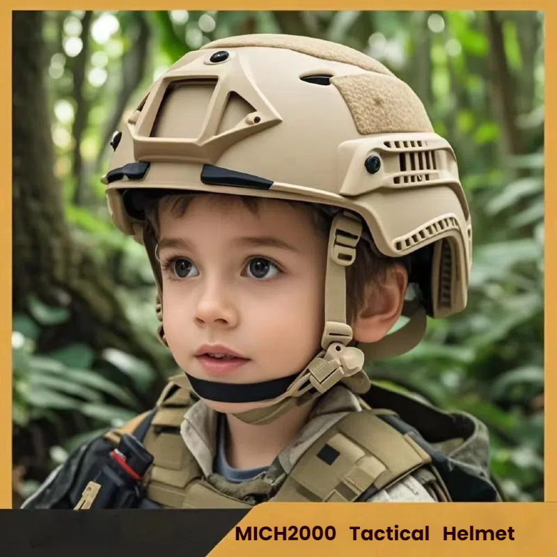 MICH2000 Tactical Helmet Rail For Children Adolescents Outdoor Cycling ...
