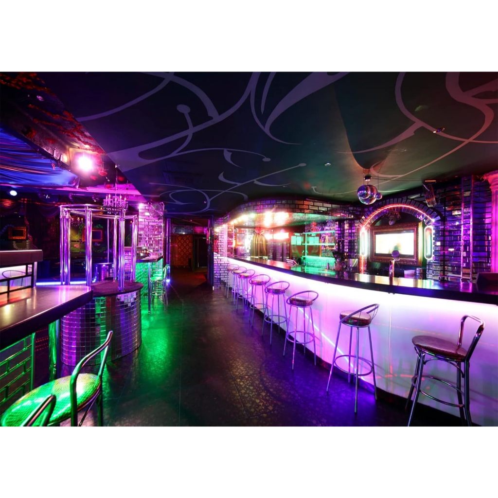 BELECO 5x3ft Fabric Luxury Night Club Bar Backdrop For - View #10