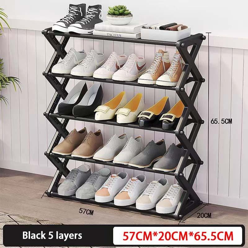 4/5 Layers Multi-Layer Multifunctional Shoe Rack Organizer Simple Floor ...