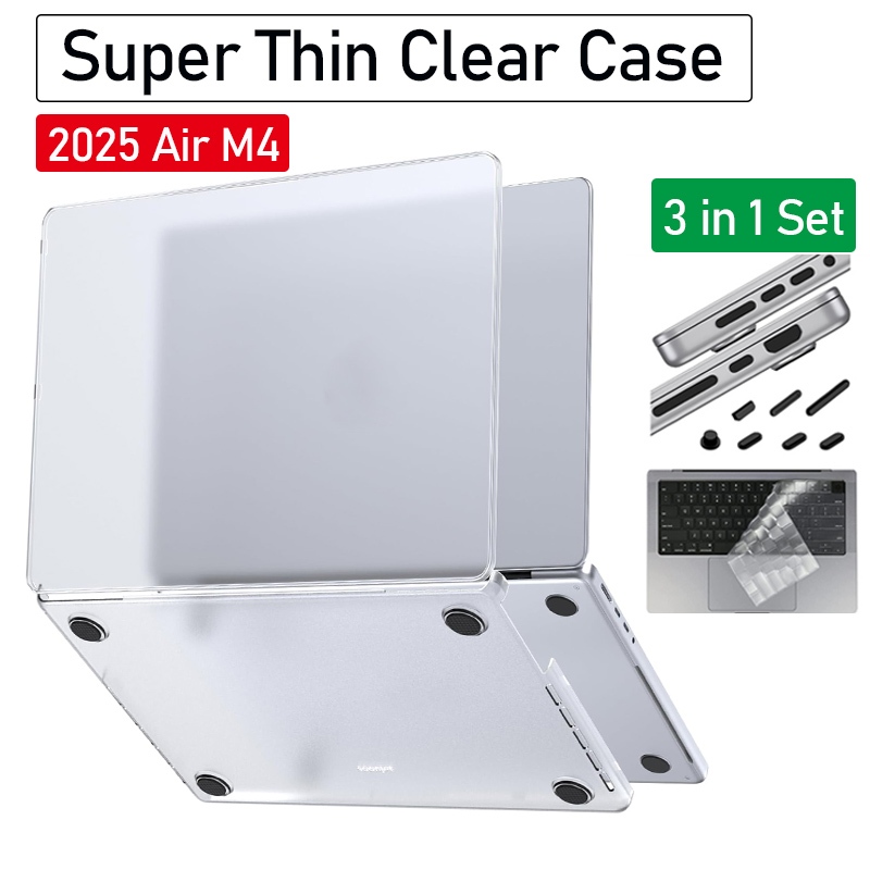 Super Thin Matte hard case for Macbook Pro M4 A3401 2024 Air M3 A3113 ...