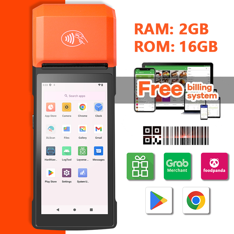 Android 8.1 3G/Android 13 4G SRS Mobile Topup Machine POS System ...