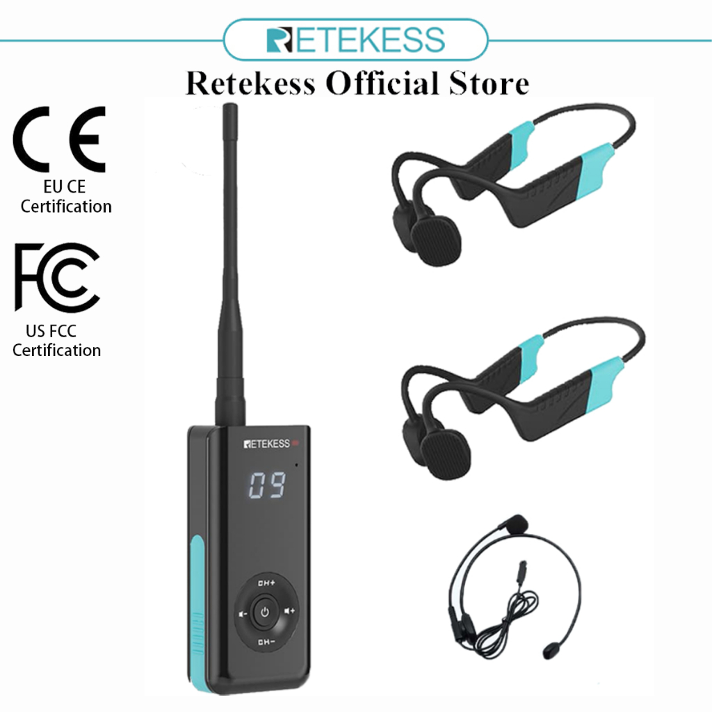 Retekess TT120 Bone Conduction Communications Systems for Swimming ...