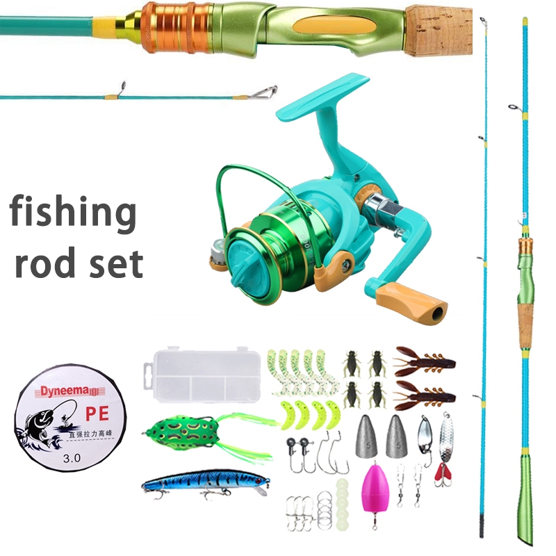 Macaron Fishing Rod Carbon Fibre Spinning Fishing Rod Set Imported ...