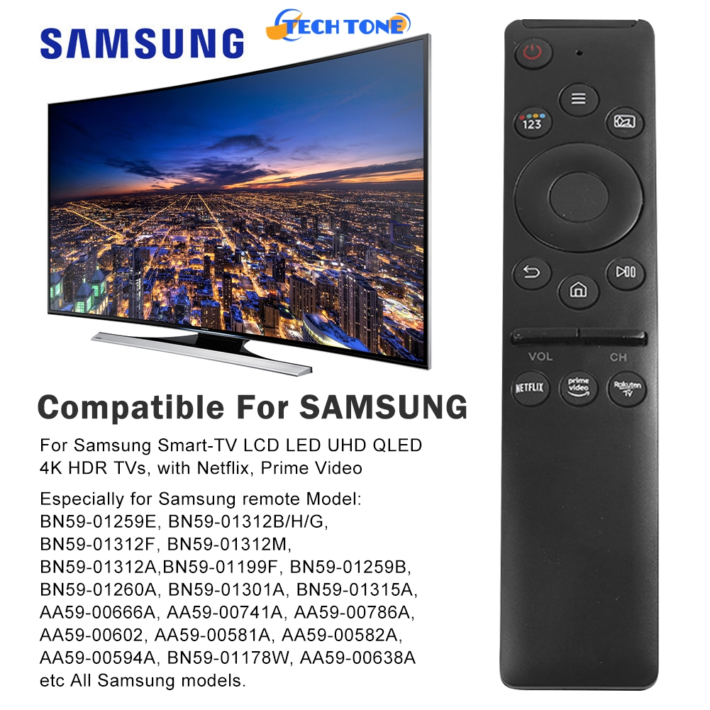 Universal Remote Control for Samsung Smart TV LCD LED UHD QLED 4K HDR ...