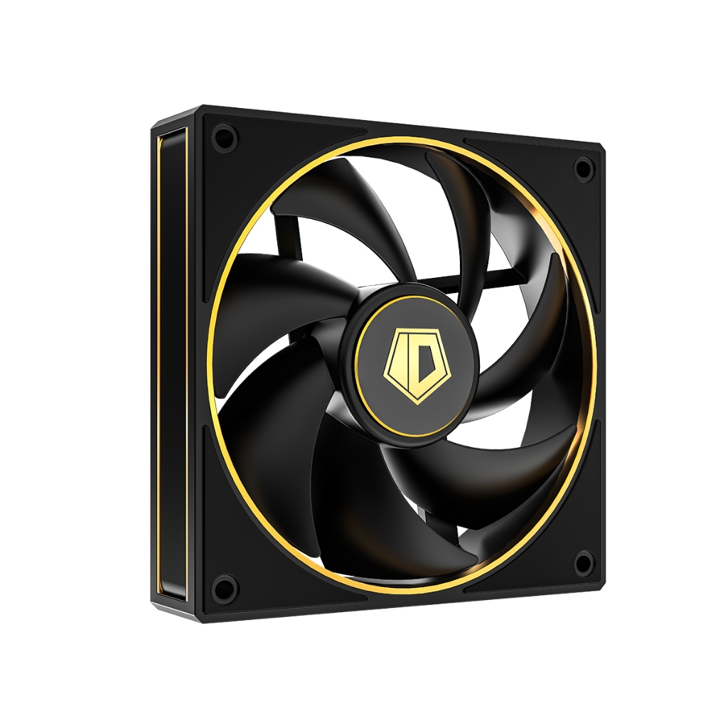ID-COOLING AF-127-GDL 120mm Case Fan FDB Bearing PC Fan Daisy Chain ...