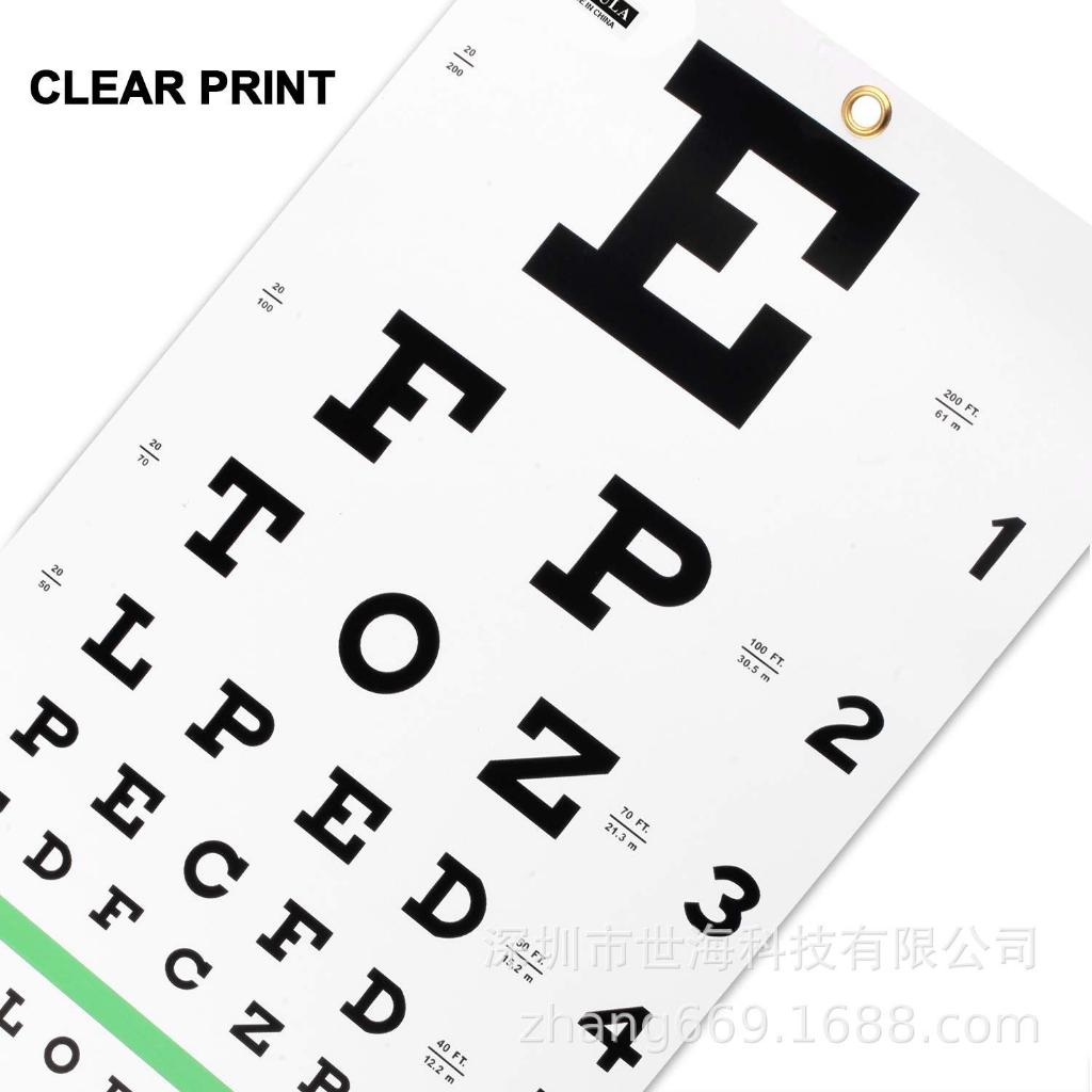 Visual Chart Standard Vision Comparison Table International Standard ...