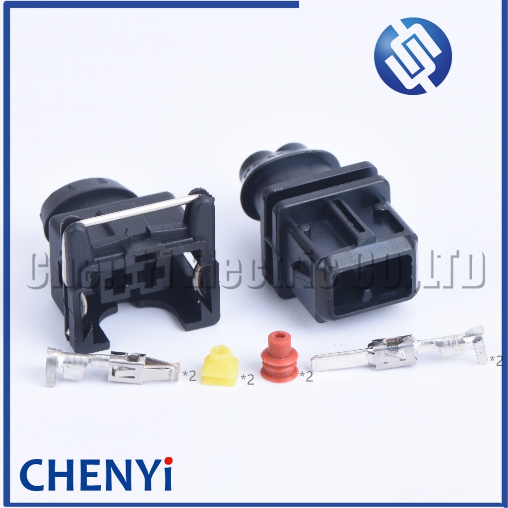 2 Pin car waterproof auto connectors (3.5)male or female EV1 EV14 Fuel ...