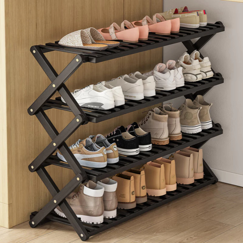 4 Layer 5 Layer Simple Shoe Rack Shoe Cabinet Student Dormitory ...