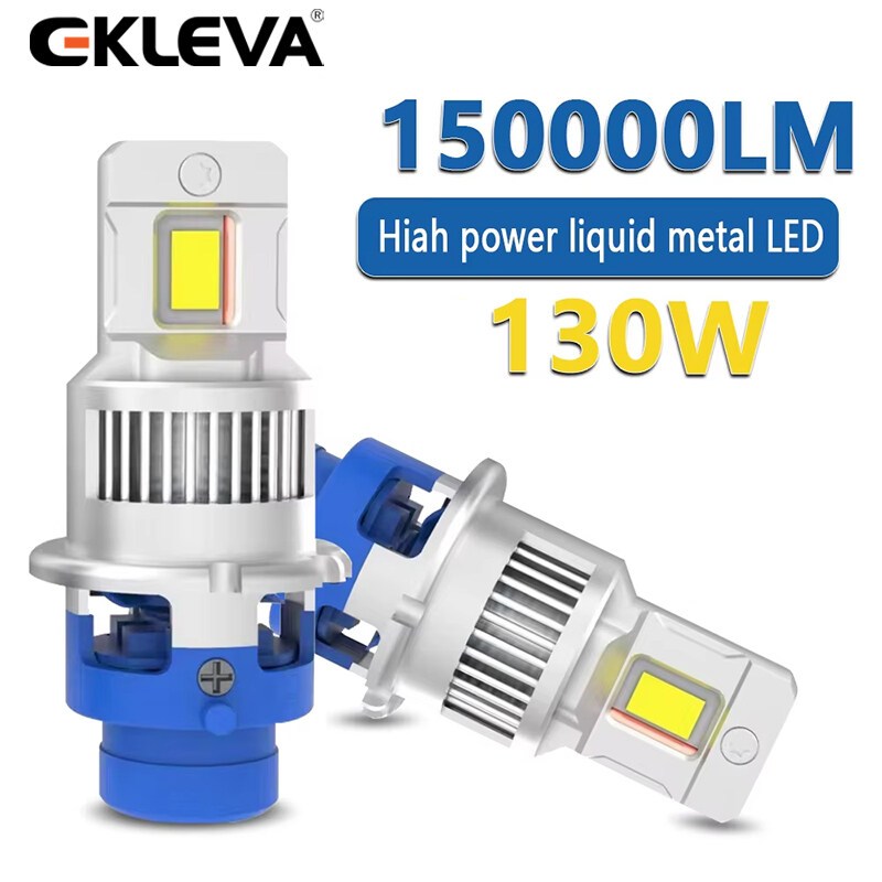 EKLEVA 2PCS D2S D4S 1:1 LED Headlights Canbus HID D2R D4R Replaceable ...