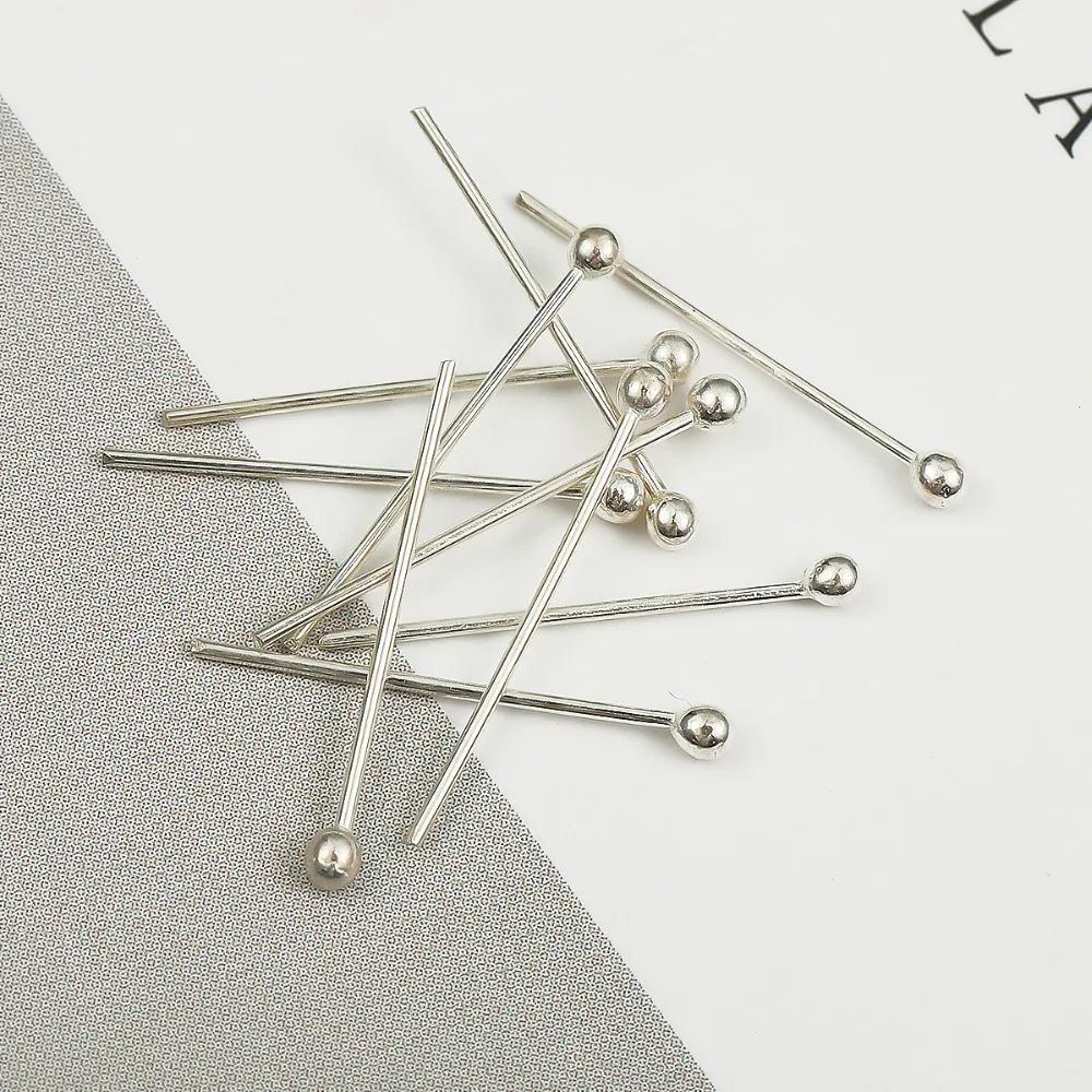 Stainless Steel Flat Head Eye Head Pins Jewelry Findings For Jewelry