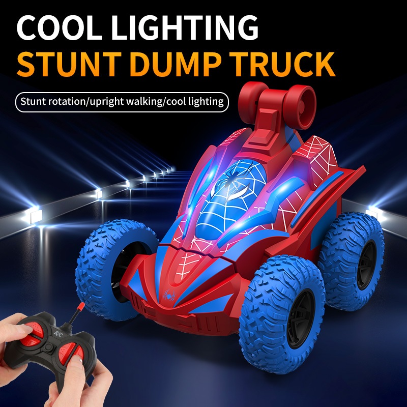 Spider Skip Remote Control Car Rechargeable Deformable Light Wireless ...