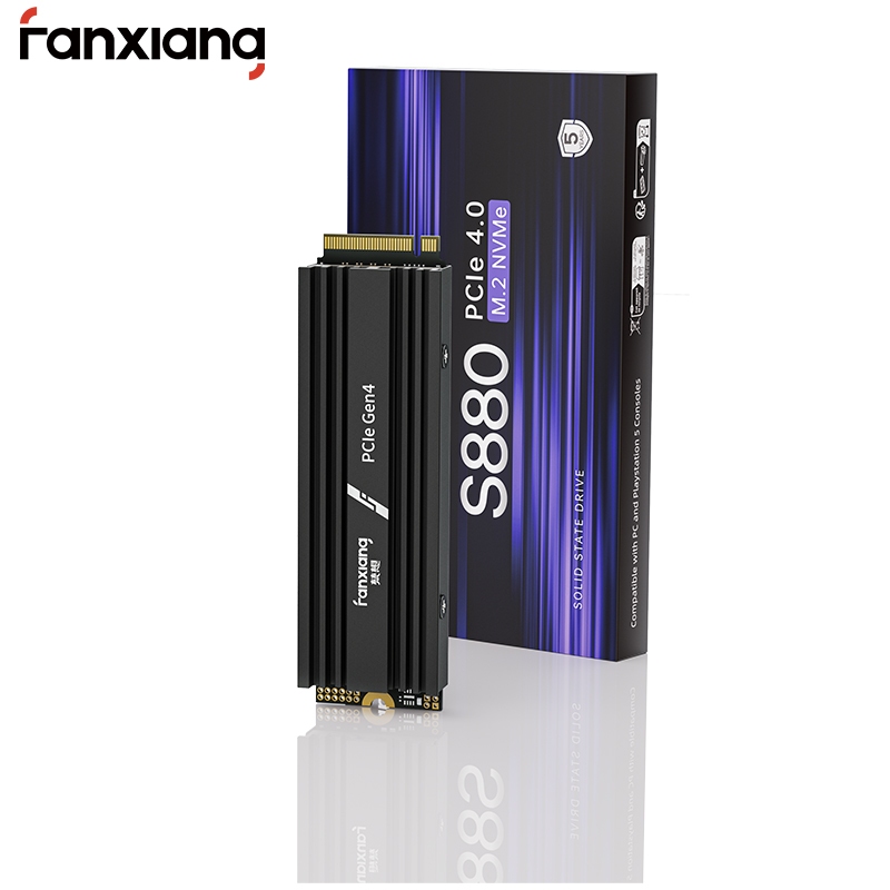 Fanxiang S880R PCIe 4.0 M.2 NVMe SSD 1TB 2TB 4TB Solid State Drive