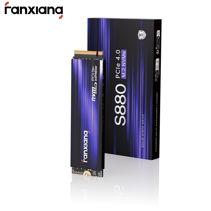 fanxiang S880 SSD 2TB / ORICOケース 40Gbps ORICO 40Gbps M.2 NVMe SSD Enclosure with Cooling Fan USB4
