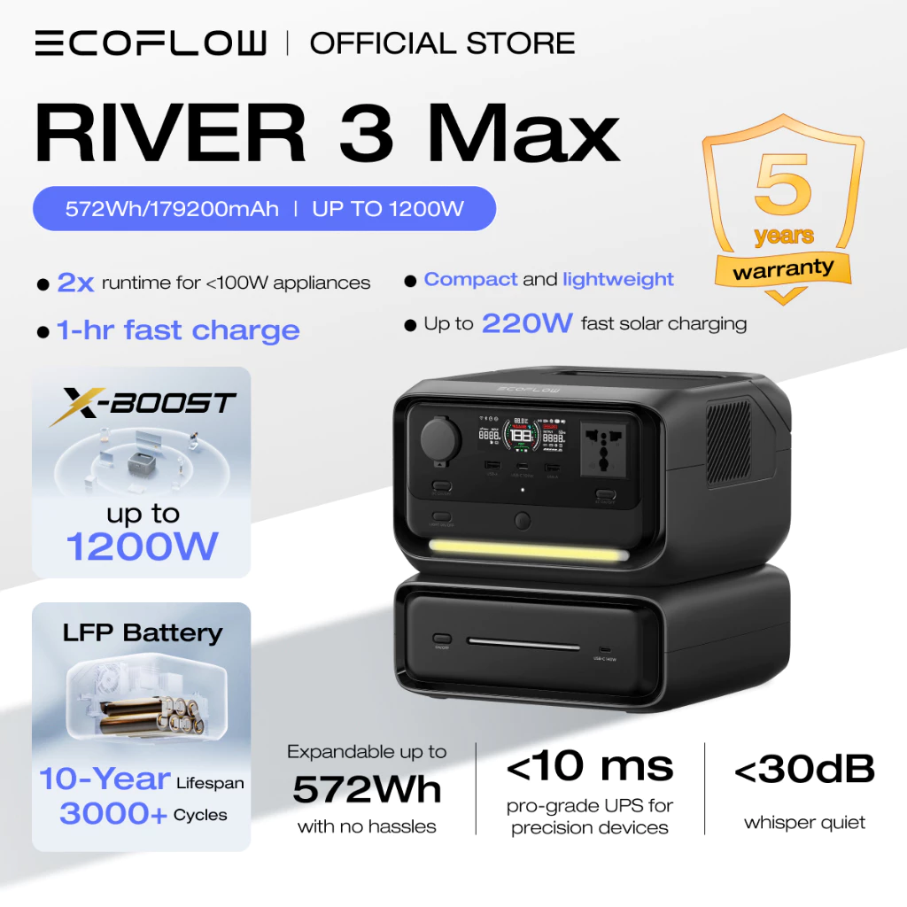 7. EcoFlow River 3