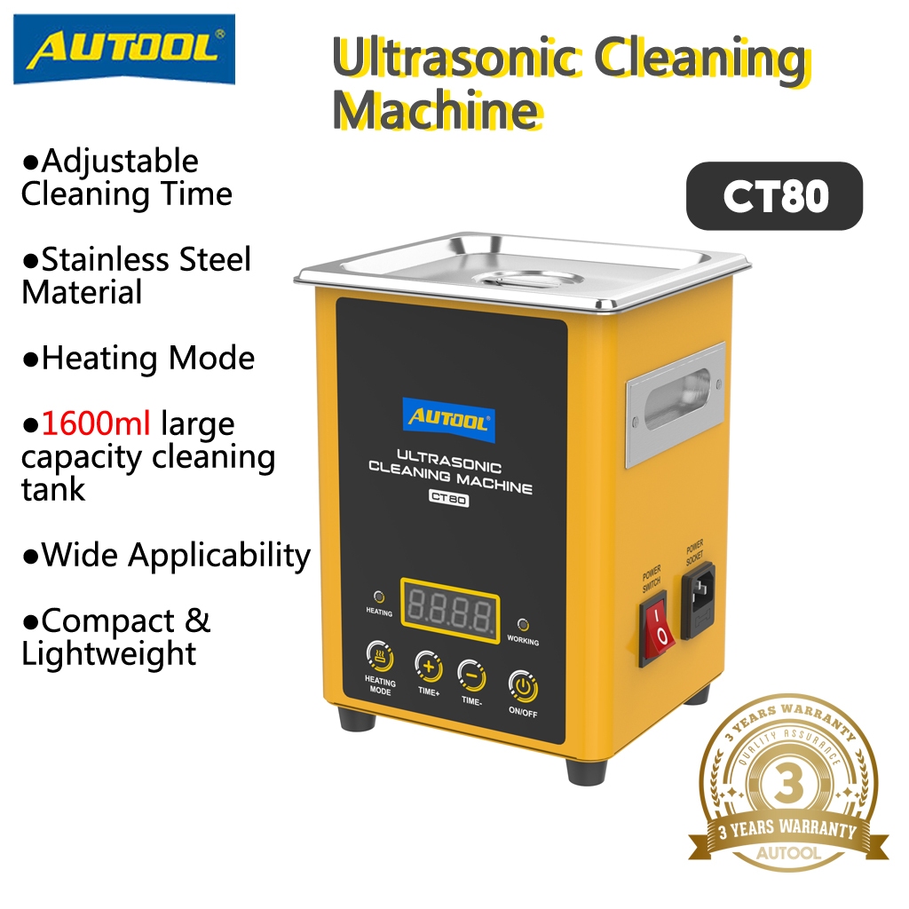 AUTOOL CT80 ultrasonic Cleaning machine Automobile injector cleaning ...