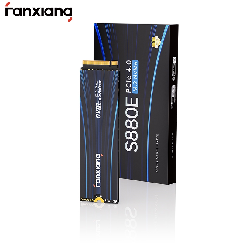 Fanxiang S880E PCIe 4.0 M.2 NVMe SSD 1TB For PS5 PC 2TB 4TB Laptop