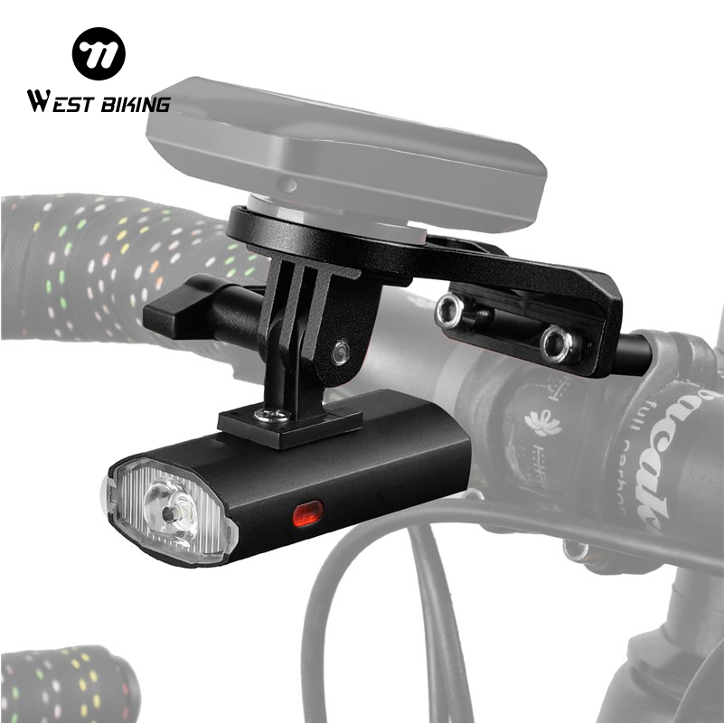 Garmin Bicycle Light WEST BIKING Bike Light With GoPro Mount
