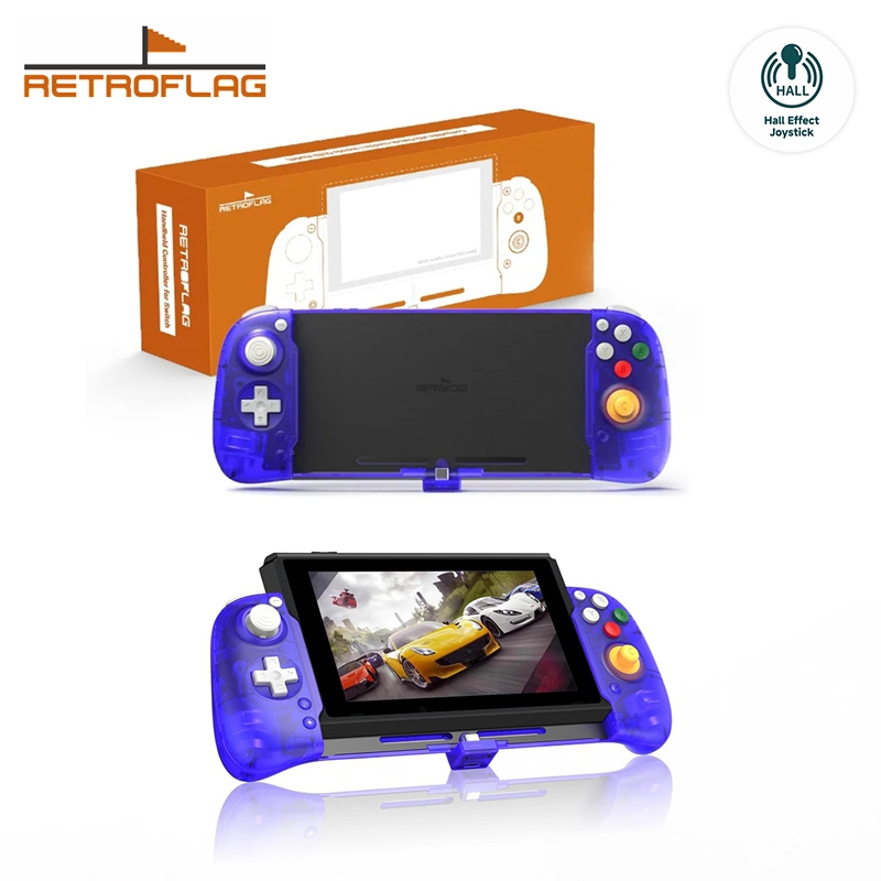 RETROFLAG Handheld Controller for Switch Console Nintendo Switch OLED  GuliKit Hall Effect Joysticks Plug and Play Gamepad Hall Effect Sensing  Joystick