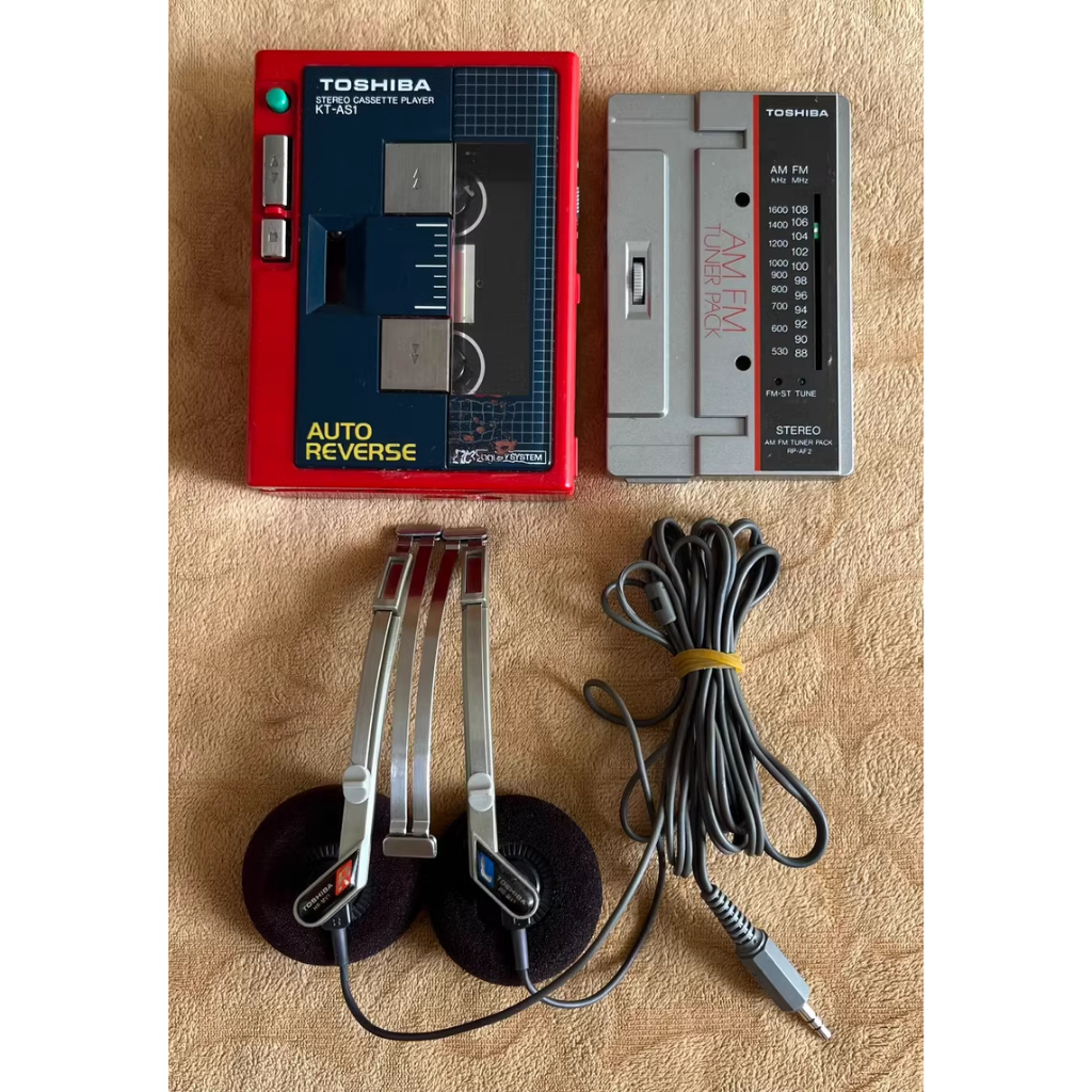 Rare Toshiba KT-AS1 Tape Walkman Set | Shopee Philippines