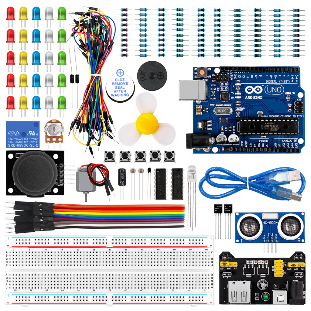 LAFVIN Basic Starter Kit Sensors Learning Kit for Arduino UNO R3 ...