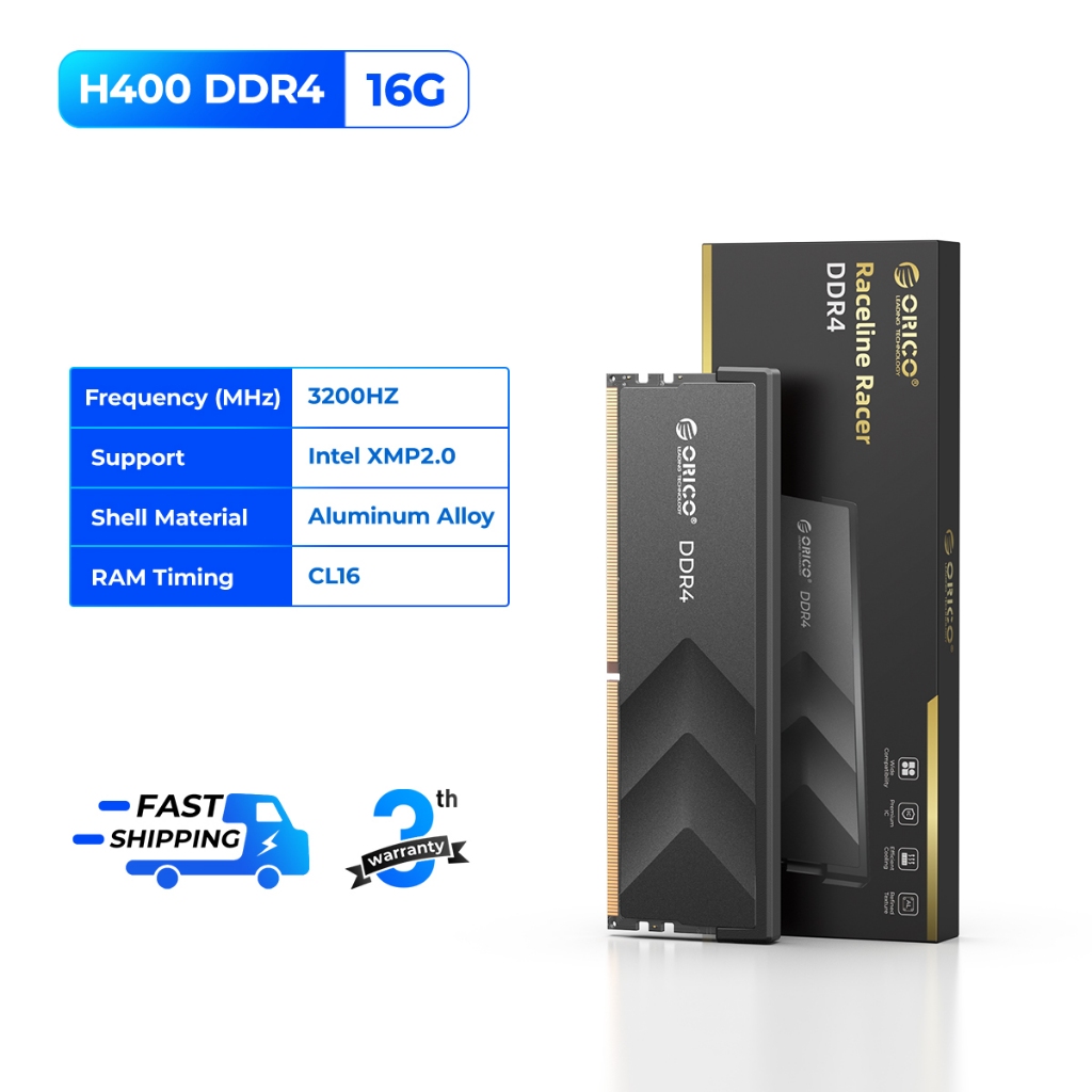 ORICO DDR4 Desktop Computer RAM 8GB 16GB 3200Mhz Memory PC DIMM