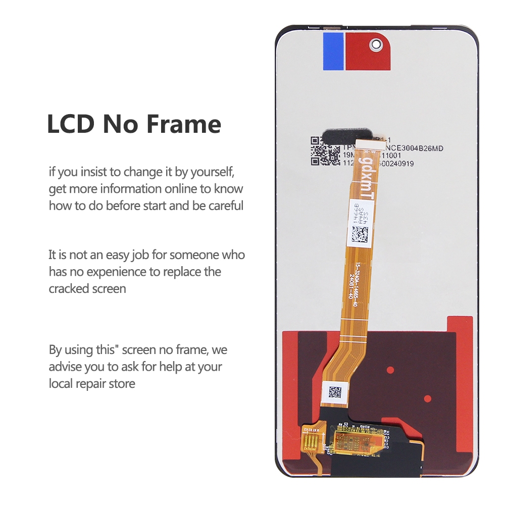For OPPO A3 A3x 4G LCD Display CPH2683 CPH2641 Touch Screen Replacement ...