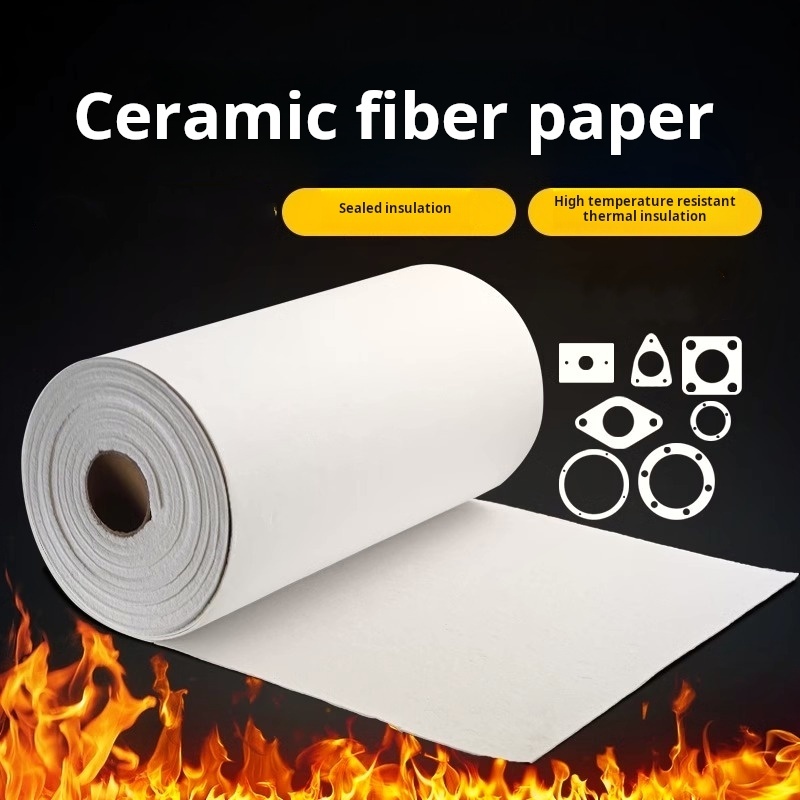 Ceramic fiber paper sealing gasket, high temperature resistant, heat ...
