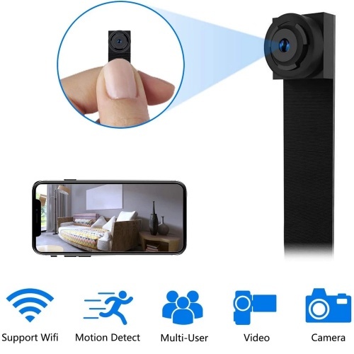 4K Mini DIY CCTV Camera Wireless Network Camera Hidden Camera Spy ...