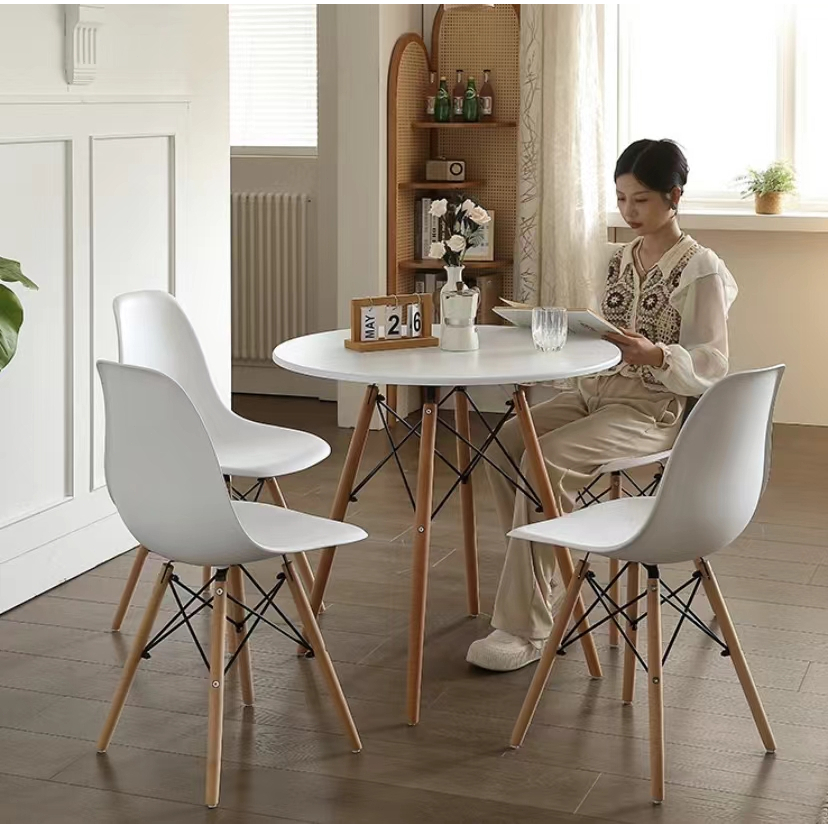Nordic Dining Table Study Wood Table Computer Desk Office Table Laptop ...