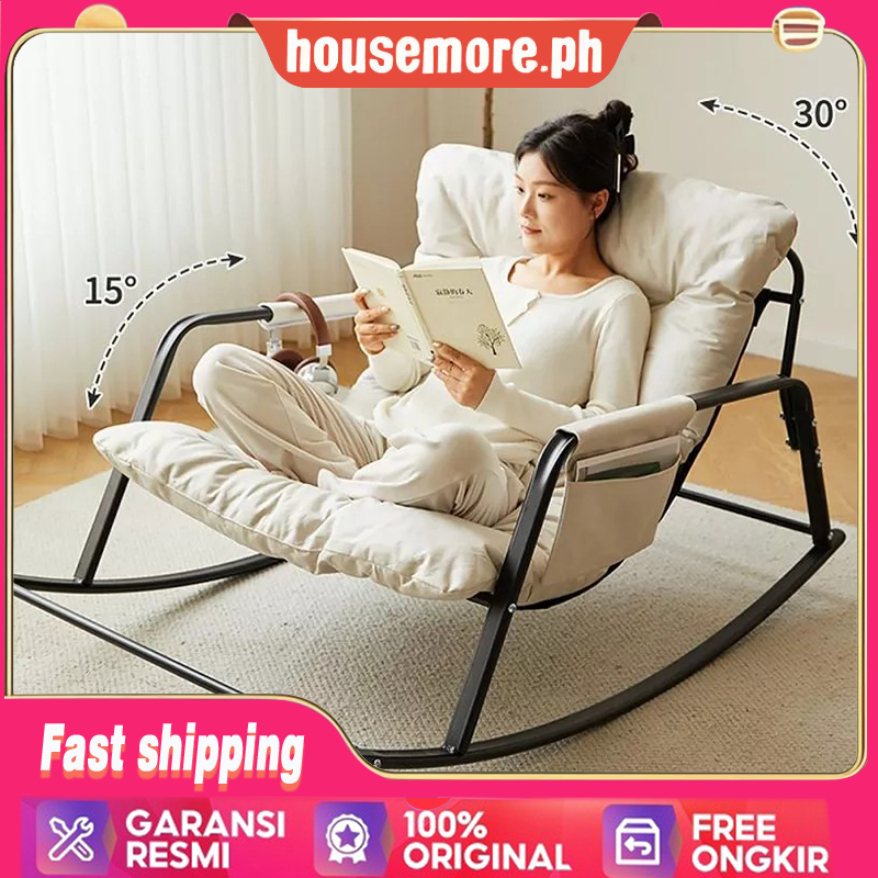 Double rocking chair, lounge chair, sofa chair, bedroom, balcony ...