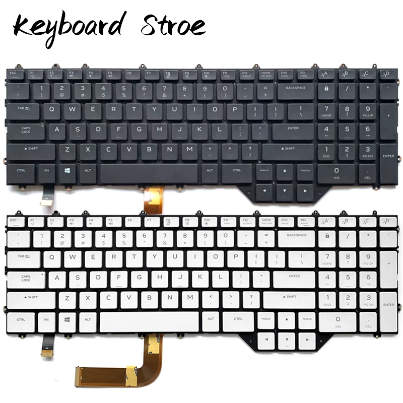 Dell Alienware M17 R4 P45E New Laptop Keyboard Replacement Backlight US ...