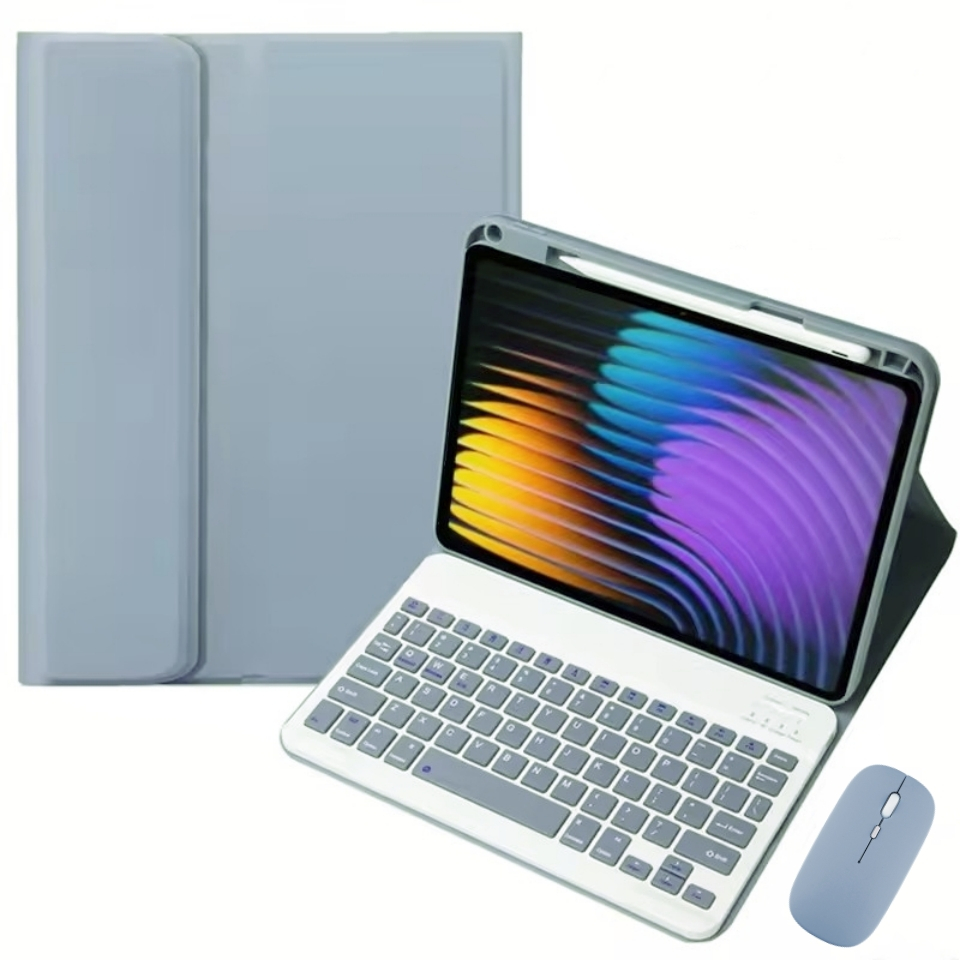 YHFZR Tastiera Custodia per Xiaomi Mi Pad 5/5 PRO 11 Pollice, [Italiana Layout] 7 Colori Backlit Tastiera Wireless con Custodia Protettiva per Xiaomi Mi Pad 5/5 PRO 11 Pollice (Viola