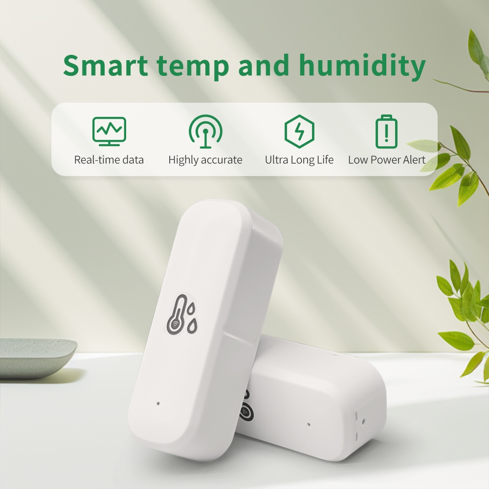 Tuya WiFi Temperature And Humidity Sensor APP Remote Monitor For Smart ...