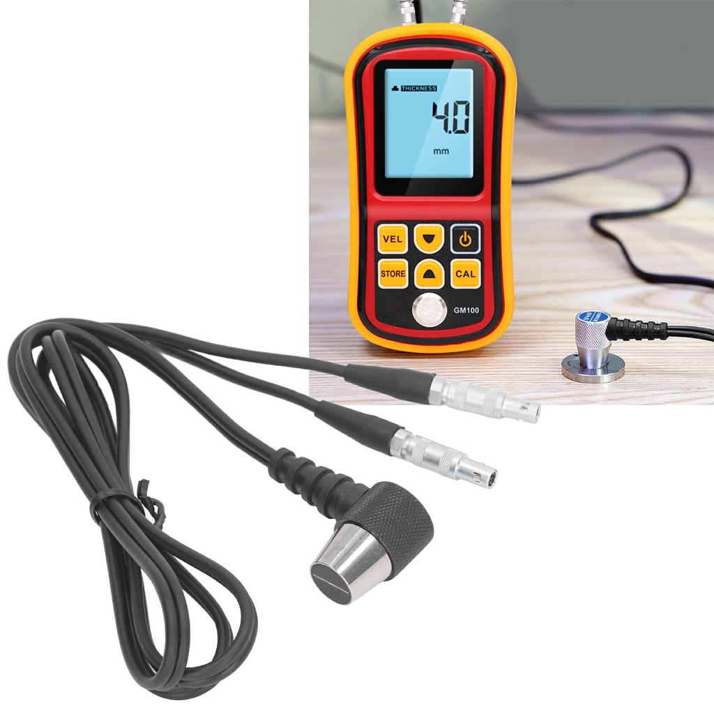 [CSS] Ultrasonic Thickness Gauge Probe Standard Transducer Tester Meter ...
