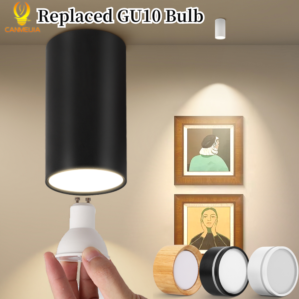 3 color Replaced Bulb Led Downlight Ceiling Light Surface Mounted Pin ...