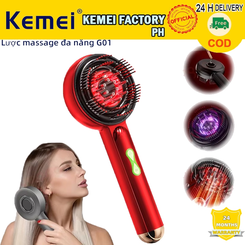 Electric Massage Comb Hair Growth Instrument Scalp Care Massager ...