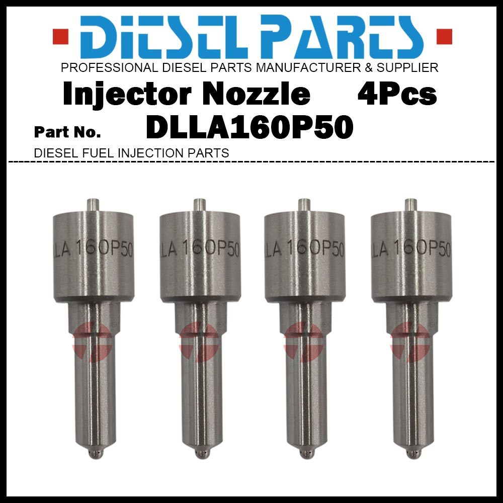4x Diesel Fuel Injector Nozzle Tips DLLA160P50 ND-DLLA160P50 for ...