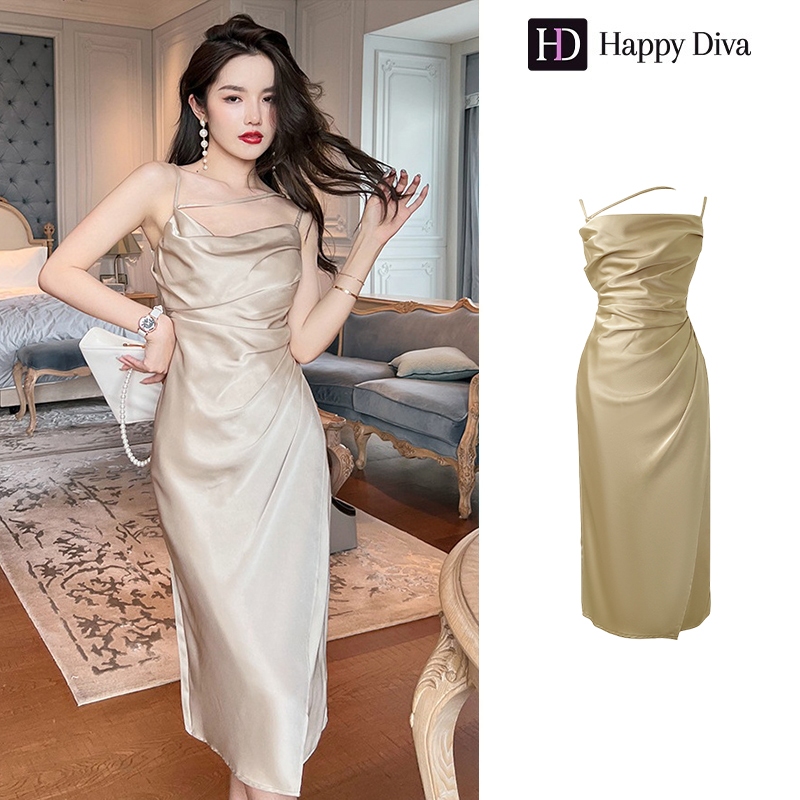 Happy Diva Women's Black Pink Champagne Sleeveless Dress Slim High Waist  Wedding Formal Party Evening Bridesmaid Fashion Sexy Graduation Birthday  Prom Dinner Casual Office Work Elegant Ball Gown Dresses 9511 | Shopee  Philippines