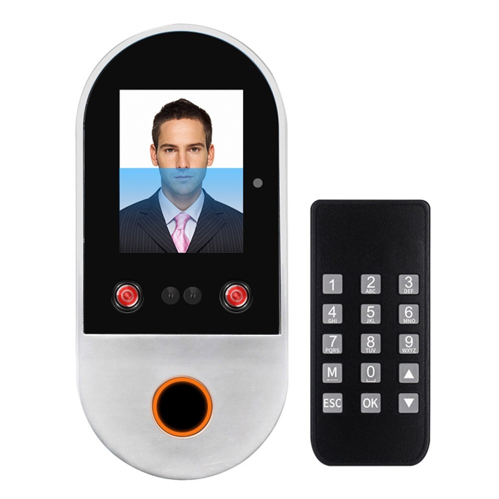2.8 Inch Dual Camera Face Recognition Biometric RFID Proximity Card ...