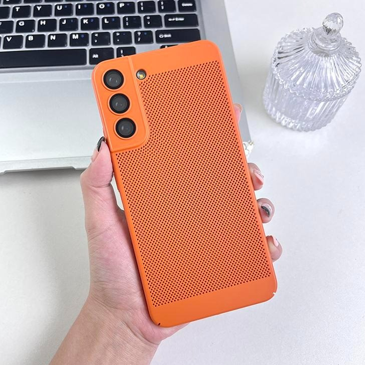 Heat dissipating mesh phone case with camera lens protective film ...