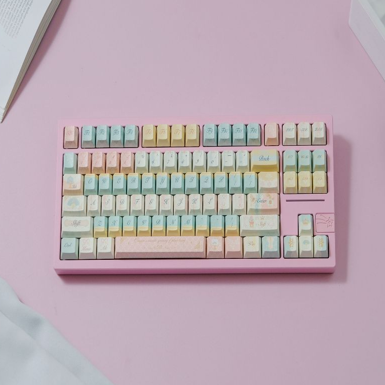 GMK Rococo Keycaps Set 149 Keys PBT Material Cherry Profile for MX ...